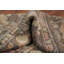Tapis brun teint en laine Oushak 3 x 4