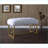 Winterbourne Down Faux Fur Upholstered Bench