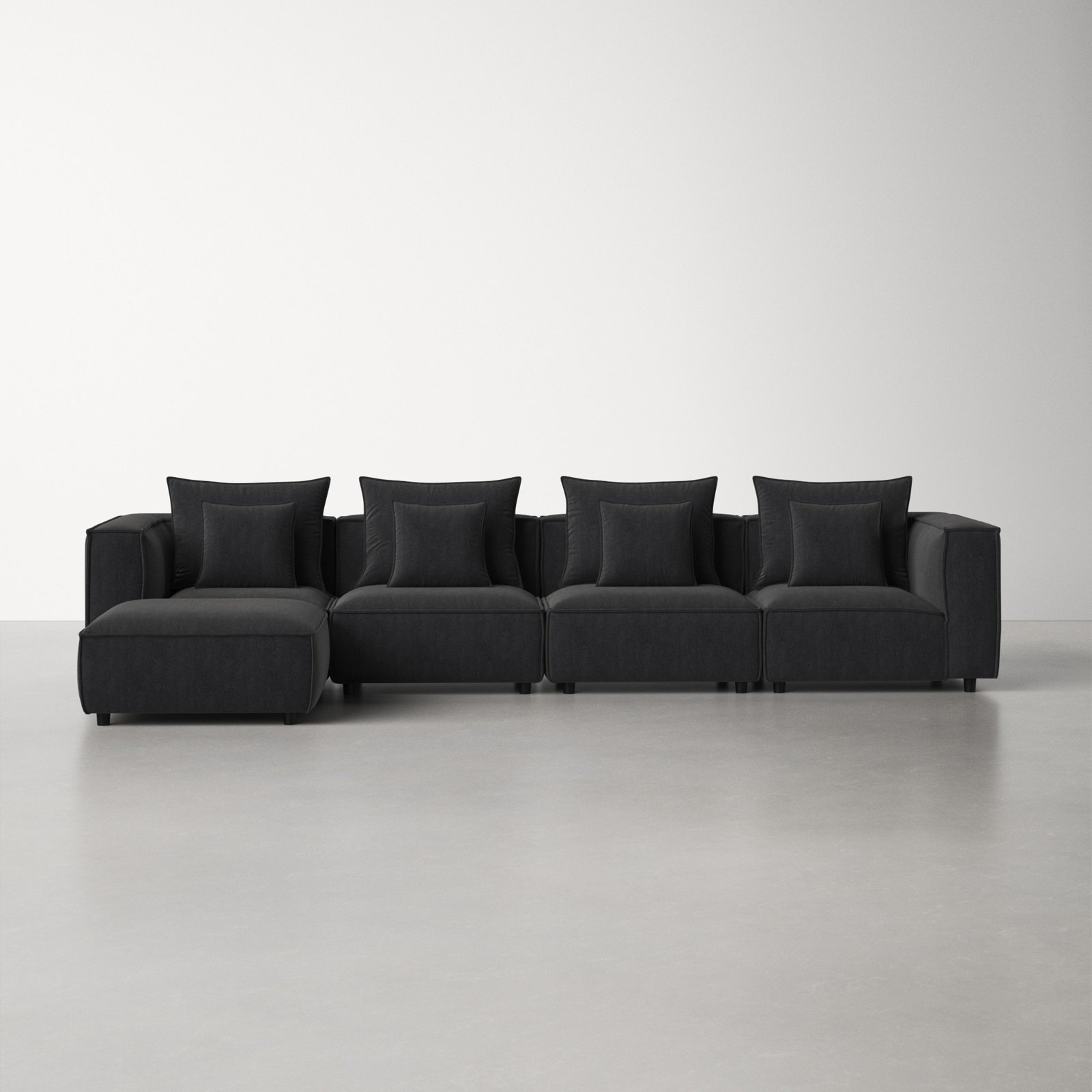 Soleil Upholstered Reversible U-Sectional