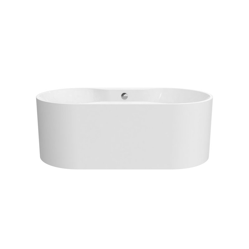 67'' x 34'' Soaking Acrylic Bathtub