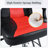 Swivel Reclining Chair with metal footboard-1831482564
