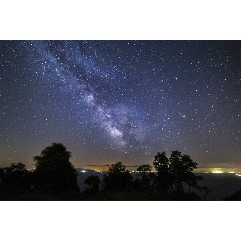 Milky Way - Photographie sur toile tendue, H 24 po x l 36 po