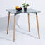 Acushnet Solid Wood Base Dining Table-1569150038