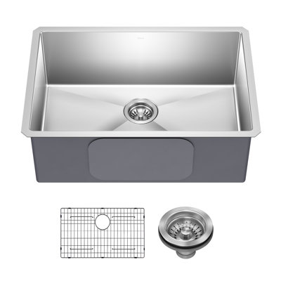 Évier de cuisine Undermount en acier inoxydable de calibre 16 KRAUS Standart PRO™