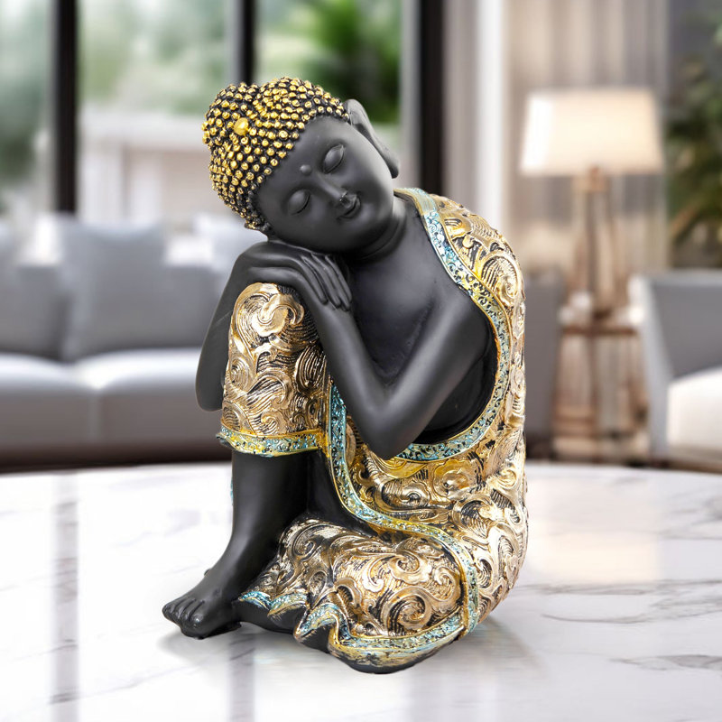 Figurine de bureau méditation 10 po