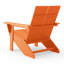 Chaise Adirondack en plastique résistante aux intempéries Lollis-813176808