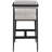 Kasaan Upholstered Counter Stool with Metal Frame-1012959669