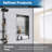 D Stainless Steel Shower Niche Recessed Niche Shower For Bathroom Storage-549428200