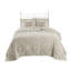 Ensemble de couvre-lit 3 pièces très grand et très grand californien en coton touffeté Auturo de style campagnard-655331532-611315140