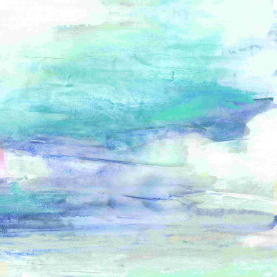 Blue Purple Watercolor Sky
