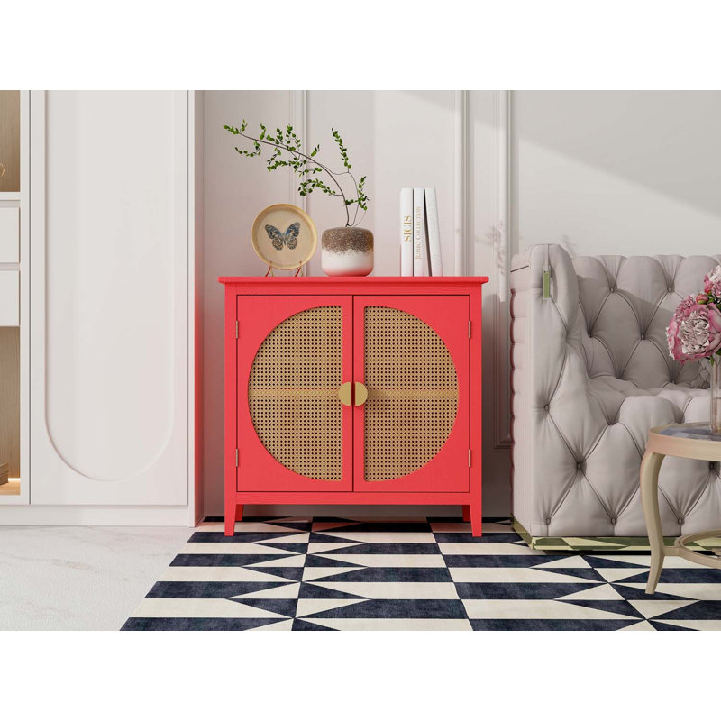 Armoire d'appoint Cambronero, Rouge
