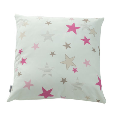 Stars Geometric Square Cushion