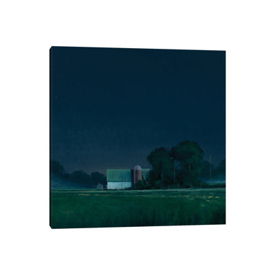 Moon Fog by Ben Bauer - Wrapped Canvas Print
