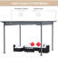 11.5' X Backyard Pergola Canopy - - Sun Shade For Garden, Patio, Grill Grey Steel, Versatile Use Garden With Rust- Steel Structure Backyard,