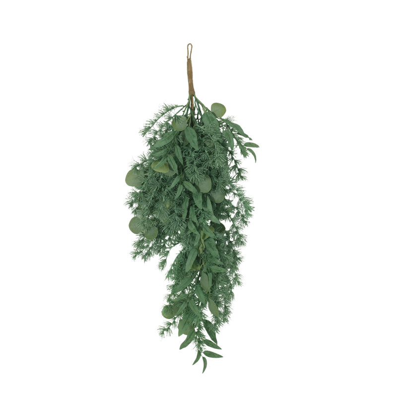 Wallsten Handcrafted Faux Polyester 32.5'' Wreath