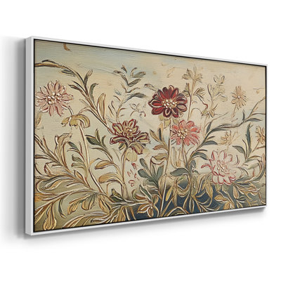 Série botanique-CEC III- Toile tendue avec châssis tendue, prête à être accrochée