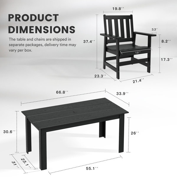 Dimensions du produit