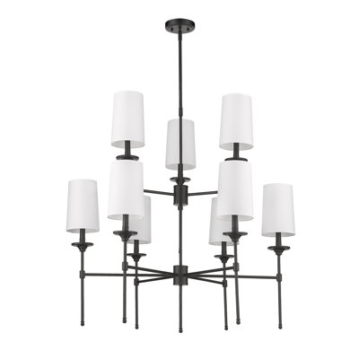 Hayse 9-Light Dimmable Chandelier