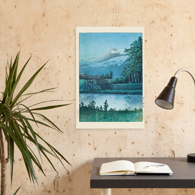 Dashiell Contemporary Art Vintage Architecture Wall Art - Wrapped Canvas Print
