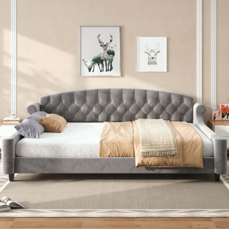 Lit de jour Modern Luxury, Gris