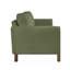 Causeuse en peluche Tatum Mid-Century-125003579