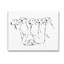 "Minimal Dogs Doodle" par Ethan Harper sur toile-1302472778-1303328370