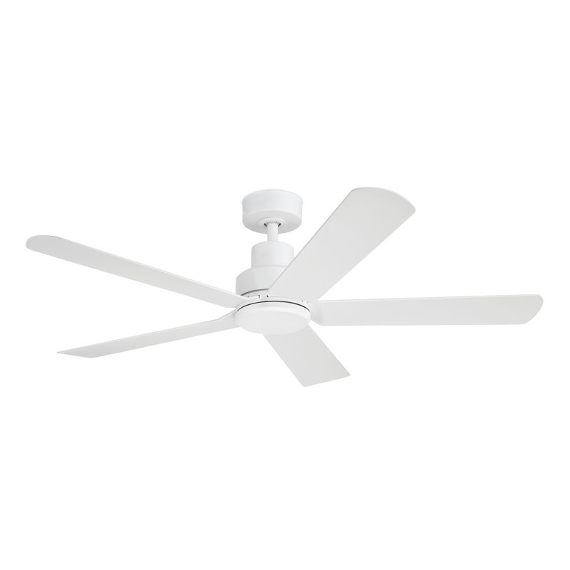 Vice 52” Indoor/Outdoor Tunable LED Ceiling Fan , White