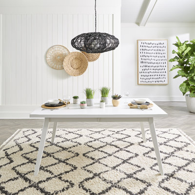 Akarsh Extendable Maple Solid Wood Base Dining Table
