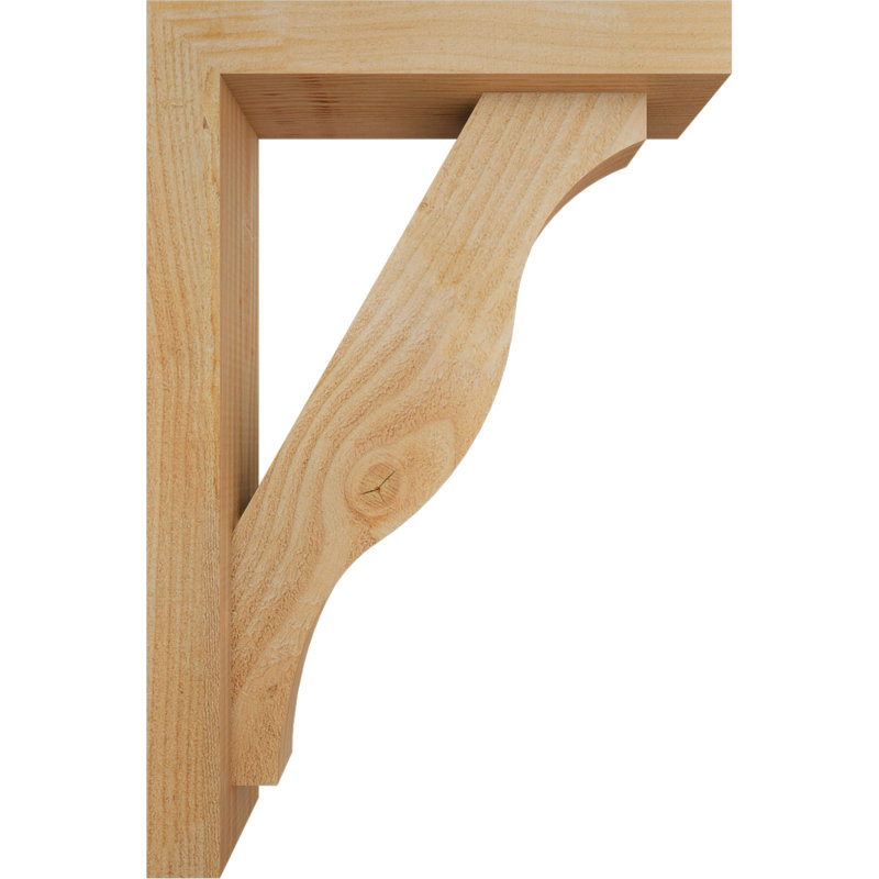 Support pour scie rugueuse avec support décalé, l 4 po x P 16 po x H 24 po, sapin Douglas, 24x16
