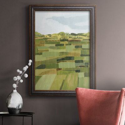 " Woven Pasture II " Painting Print