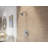 TOTO® Oberon® Round 7 Inch Pressure Balance Valve Shower Trim, Polished Chrome