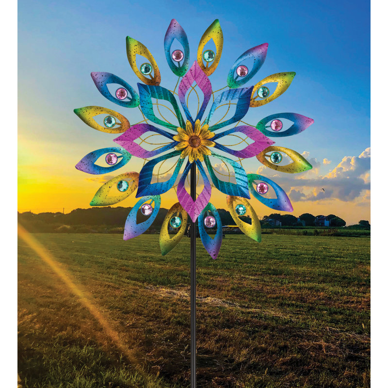 32" Wind Spinner Stake - Spectacle