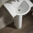 Veer Ceramic Pedestal Bathroom Sink with Overflow-10942430-46045031-19195685