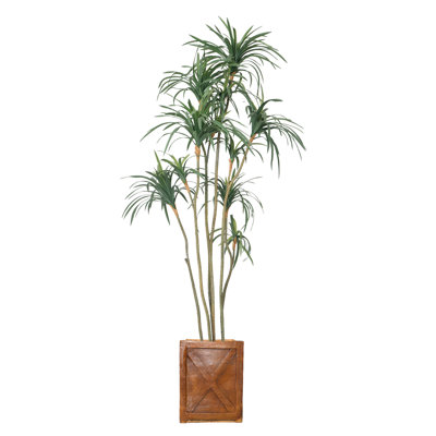 Arbre de dragon artificiel en pot 83 po
