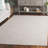Ebony 930 Hand Tufted Wool/Cotton Abstract Rug in Gray-108597500