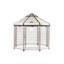 Chenil pour chien modulaire et parc pour animaux avec auvent pour animal de compagnie - enclos intérieur, extérieur et portable, 5 pi-69682215-69682210