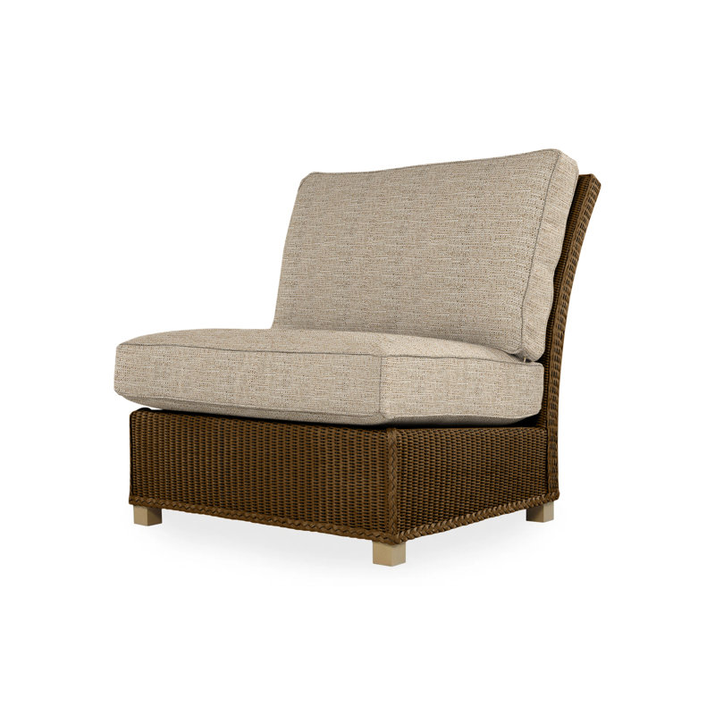 Hamptons Outdoor Lounge Chair, Bark, Cottage Pepper
