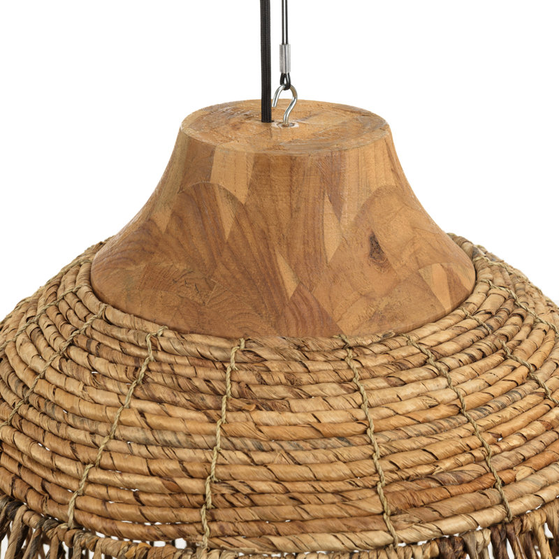 Amania 1 - Light Natural Pendant, 90cm H x 50cm W