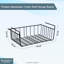 Buckingham Under Shelf Storage Organizing Basket-1282261398