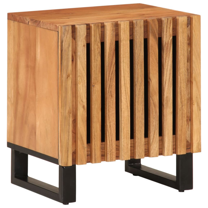 Vidaxl Bedside Cabinet 40X34x46 Cm, Brown, Set of 2
