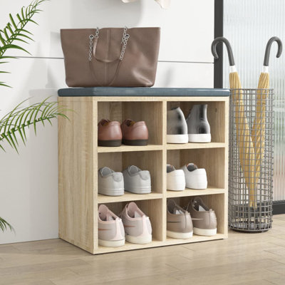 vidaXL Shoe Cabinet Engineered wood Shoe Cabinet