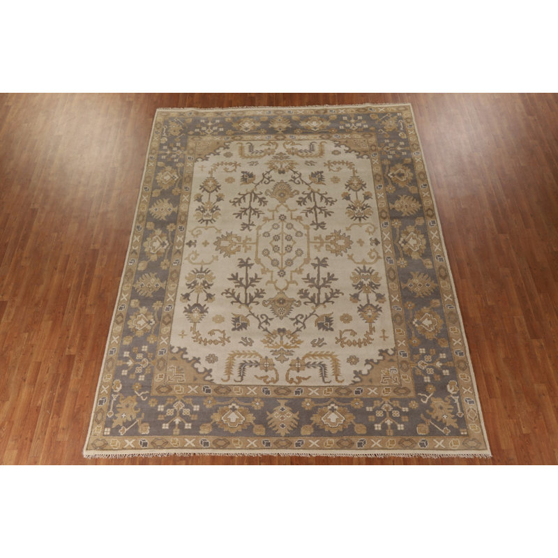 Tapis indien All-Over Oushak 9 x 12