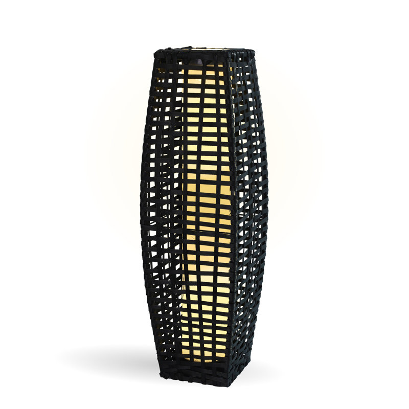 Lampe sur pied d'extérieur style bambou Hikari