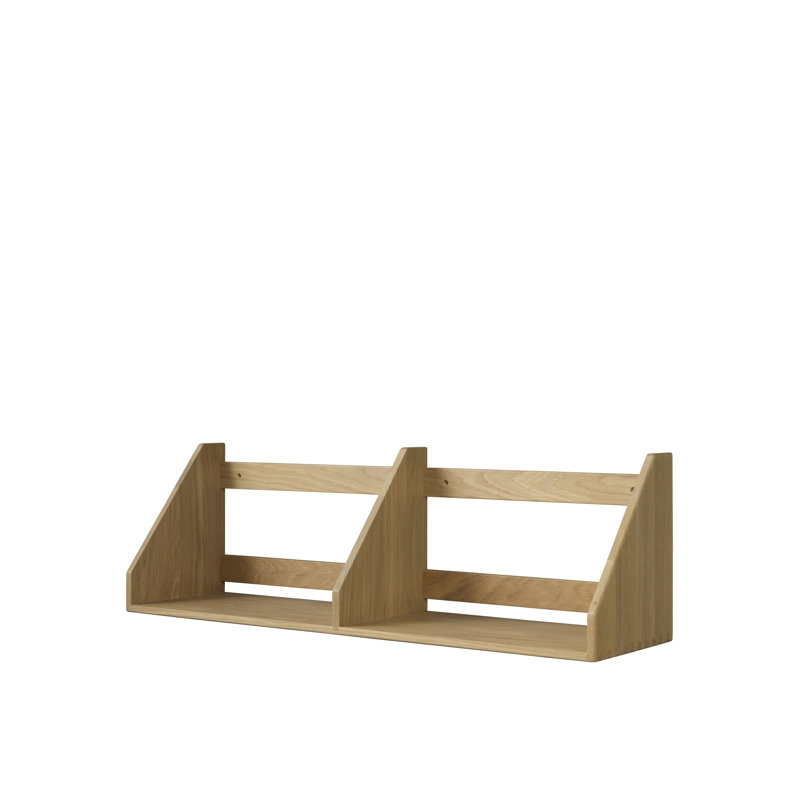 B5 Oak Accent Shelf, 9.84" H x 31.5" W x 8.27" D