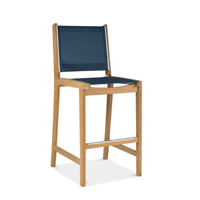 Barbados Teak Outdoor 29.5" Bar Stool