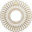 Médaillon de plafond en bois ajouré 20 po x P 7 po x P 8 po x P 8 po-63411765-63411767