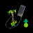 Guo 20 - Bulb 3.9'' Battery Powered LED Fairy String Light