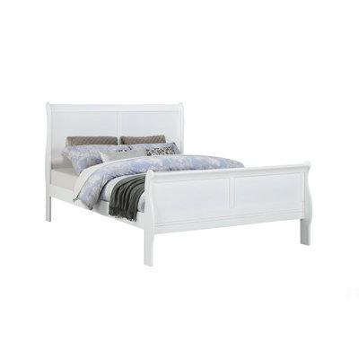 Grand lit en bois massif 1pc