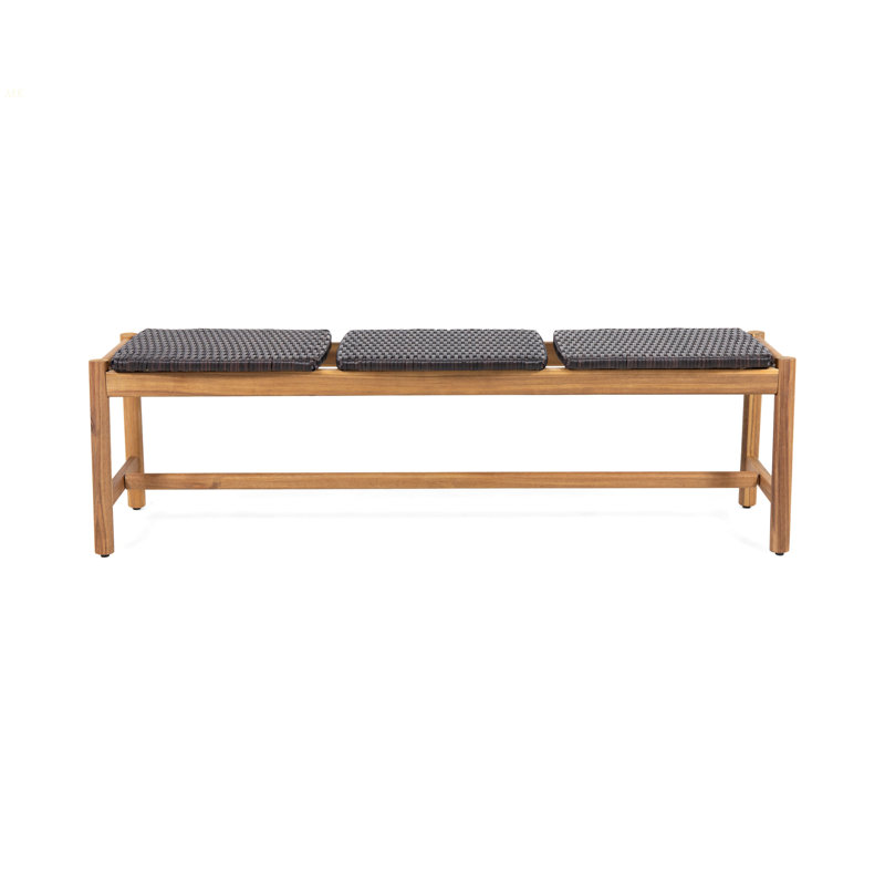 BANC À 3 PLACES CAMBRIA, Brun