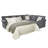 Lisson 112.5" Wide Right Hand Facing Sleeper Corner Sectional